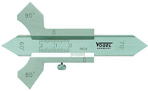 Vogel Schweißnahtlehre INOX 0-20 mm, Etui, 474403.0