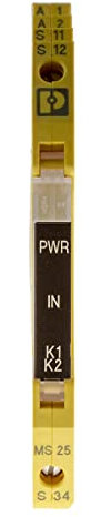 Phoenix Contact PSR-MS25-1NO-1DO-24DC-SC Sicherheitsrelais, 24V dc, 1-Kanal, 1 Sicherheitskontakte Not-Aus,