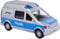 Kids Globe Van Manen Traffic Die Cast Polizei (Polizeiauto mit Licht & Sound, Pull Back) - 510656, Blau,silber