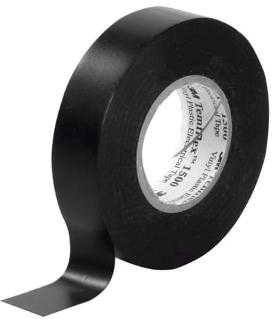 3M TEMFLEX150019X25BK Isolierband Temflex 1500 Schwarz (L x B) 25m x 19mm 1St.