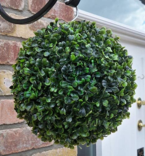Best Artificial 23cm Boxwood Buxus Topiary Grass Ball