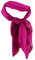 TigerTie Damen Chiffon Nickituch in magenta einfarbig unicolor - Halstuch Größe 50 cm x 50 cm