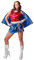 Fiestas Guirca- Costume Eroina Power Woman, 80601, Rouge, Bleu, M