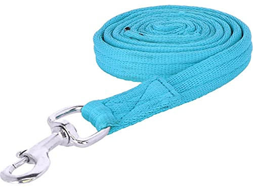 WESSEX CUSHION WEB LEAD REIN [BLUE] [1.8M]