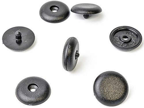 1 butoir universel pour ceinture de sécurité, clip, noir