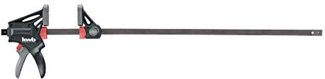 kwb Einhand-Zwinge Spann- und Spreiz-Zwinge, Spannweite 450 mm, Spanntiefe 85 mm, zum Halten, Klemmen, Verleimen u. Spreizen