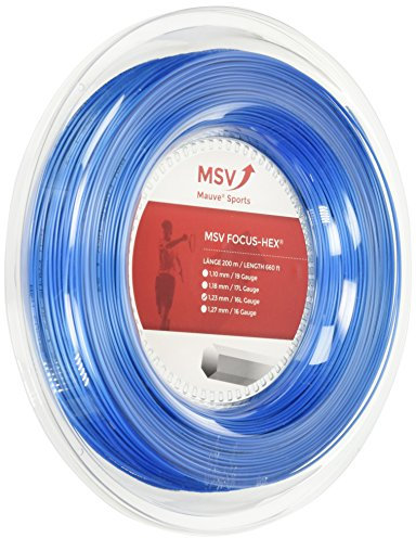 MSV Saitenrolle Focus-HEX, Hellblau, 1.23mm, 0355000126400030