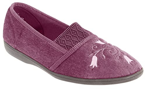 Sleepers INEZ Womens Full Slippers Heather