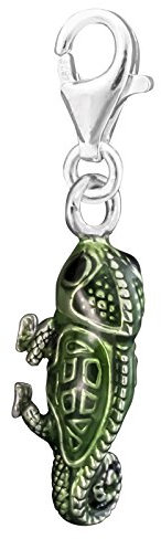 THOMAS SABO Damen Charm-Anhänger Chamäleon 925 Sterlingsilber 0839-007-6