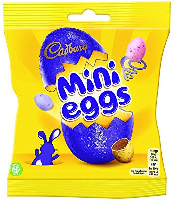 Cadbury Mini Eggs 80g Bag (Pack of 12)