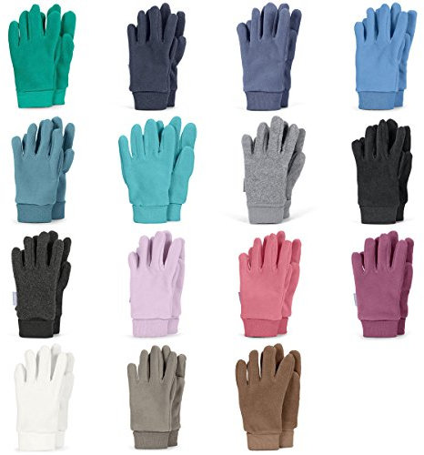 Sterntaler Fingerhandschuh, Microfleece, Gr. 5 Farbe 244 kristallgrün