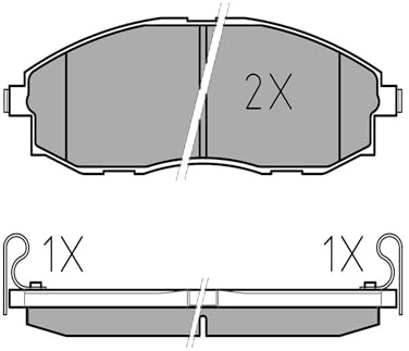 Meyle 025 235 3617/W Brake Pad Set, disc brake