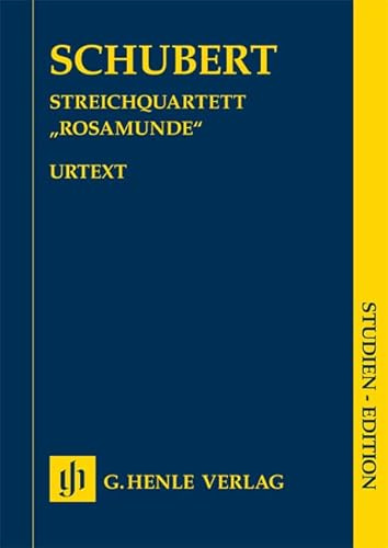 String Quartet a minor op. 29 D 804 Rosamunde - 2 Violins, Viola and Violoncello - Partitur