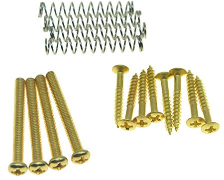 KAISH Metrisches Gewinde, Humbucker-Tonabnehmer, Höhenschrauben, Humbucker-Tonabnehmer-Ring, Tonabnehmer, Einfassung, Rahmen, Befestigungsschrauben, Federn