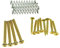 KAISH Metrisches Gewinde, Humbucker-Tonabnehmer, Höhenschrauben, Humbucker-Tonabnehmer-Ring, Tonabnehmer, Einfassung, Rahmen, Befestigungsschrauben, Federn