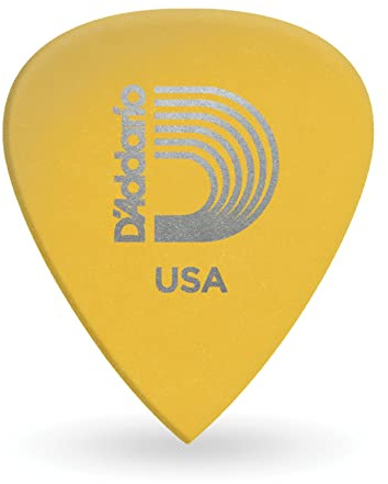 Planet Waves 6DYL3-25 Picks Duralin Precision Picks Yellow 25 Picks Standard Shape in Light/Medium
