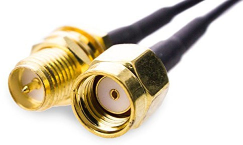 INSTAR 3m Antennenkabel für WLAN Antennen bzw. als Antennenverlängerung (RP-SMA Anschluss)