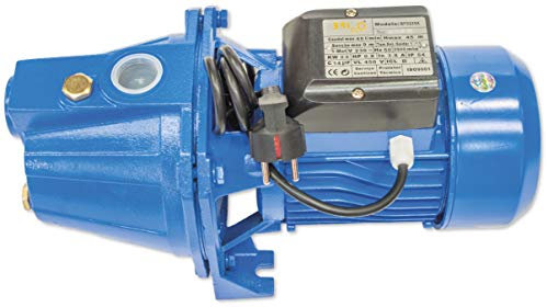 Bricoferr Bomba de Agua Jet Pump 80-0.8HP, 45m de Elevación, 45L/min