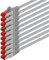 1aTTack.de 10x 5m - Cat 6 Netzwerk-Kabel Patch-Kabel Cat6 RJ45 SFTP - grau