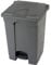 45 Litre Step On Container Waste Bin, Pedal Bin Plastic, Grey by Chabrias Ltd