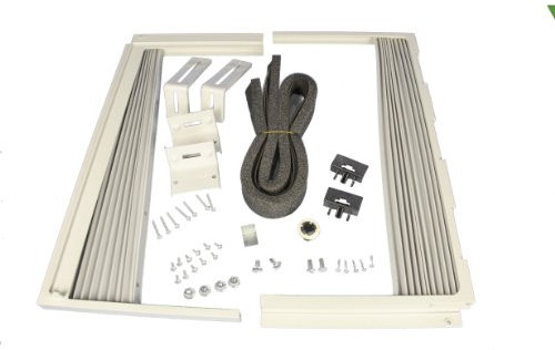 LG Electronics 3127AR3403X Air Conditioner Window Side Curtain and Frame