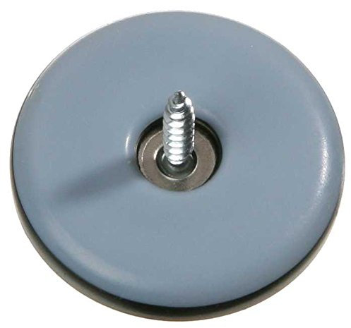 SBS Teflongleiter,Möbelgleiter rund, zum Schrauben, 40 STK, Ø 22 mm, Stärke 5
