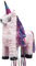Unique Party Supplies 66014 Einhorn-Pinata - Zugschnur
