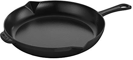 STAUB Poêle à frire en fonte Noir mat 30,5 cm