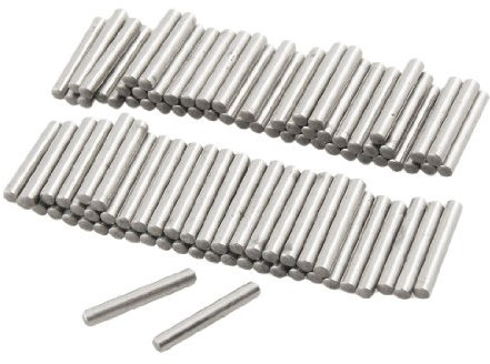 Sourcingmap 100 Pcs Stainless Steel 2.3mm x 15.8mm Dowel Pins Fasten Elements