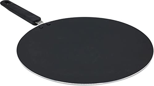 Padella tawa antiaderente e resistente per crepes e ricette etniche, da Kitchen King, Excel Tawa 30cm/12inch