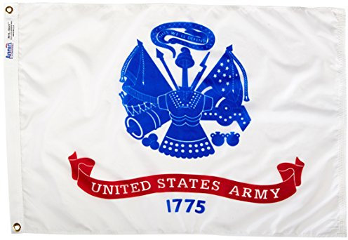 Annin Flagmakers US-Armee-Flagge, hergestellt nach offiziellen Spezifikationen, offizielles Lizenzprodukt, 60 x 90 cm (Modell 439033)