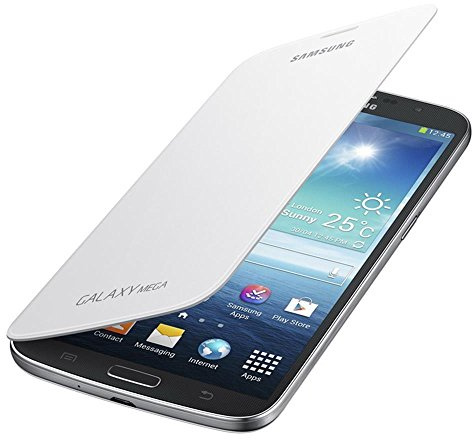 Samsung Flip Case für Samsung Galaxy Mega weiß