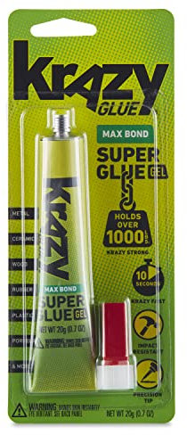 Elmers/X-Acto Kleber Halsung Krazy Kleber (R) Maximale Bond no-Run gel-20g
