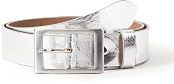 MGM Damen Dolce Grande Gürtel, Silber (Silber 1), 85 cm (Herstellergröße: 85)