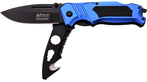 MTech USA Erwachsene MT-A914BL Taschenmesser, Mehrfarbig, M