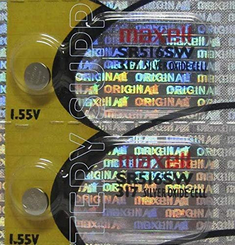 Maxell Knopfzelle SR516SW 317 Packung mit 5 Stück