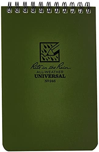 Rite in the Rain Bürobedarf Pocket Notebook Messer, Mehrfarbig, 4 x 6 Inch