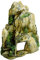 Europet Bernina 234-104569 Aquariendekoration Stone, 19 cm, moos