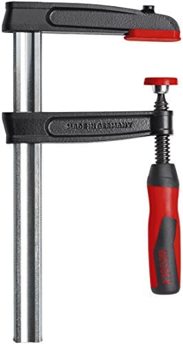 BESSEY Temperguss-Schraubzwinge mit 2-Komponenten-Griff TPN20BE-2K Spann-Weite (max.):200 mm Ausladungs-Maße:100 mm