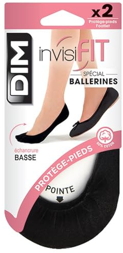 Dim Füßlinge Sneaker Socken Easy Day Invisifit Damen x2