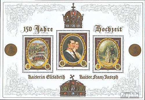 Prophila Collection Österreich Block23 (kompl.Ausg.) gestempelt 2004 Hochzeit Sissi und Franz (Briefmarken für Sammler)