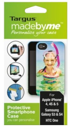 Targus Made By Me Click In Protective Smartphone Personalised Case Apple iPhone 4, 4S and 5 Samsung Galaxy S3 and S4 and HTC One