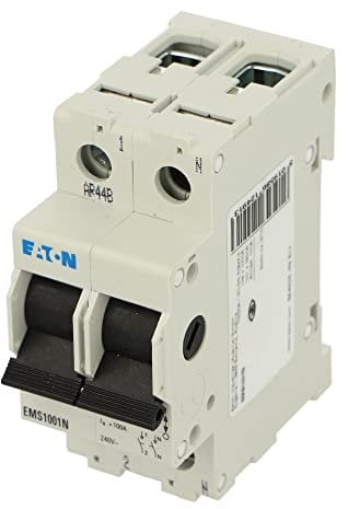 EATON 100 AMP SPN ISOLATOR MAIN SWITCH DISCONNECTOR EMS1001N