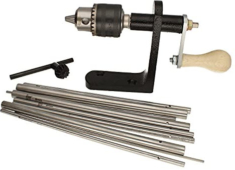 The Beadsmith EZ Coiler Pro - Elementos de alambre - Incluye base de montaje, 9 mandriles
