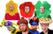 I LOVE FANCY DRESS SCHOTTISCHER TAM O'SHANTER Hut FUẞBALL Rugby - SCHOTTENKARO Hut MIT ANGEHÄNGTEN ORANGEN Haaren - Weltmeisterschaft KOSTÜMZUBEHÖR SCHOTTLAND SCHOTTISCH Sport Fan Hut