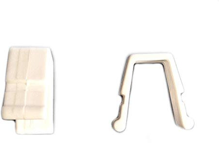 Efitex® 10 Universalfeststeller, Gardinenfeststeller für Gardinen bzw. Gardinenschienen Vorhang stopper
