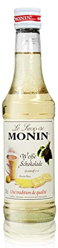 Monin Sirop de chocolat blanc 0,25 l