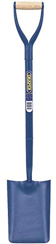 Draper Expert 1010 x 280 mm Contractors Trenching Shovel | All Steel Heavy Duty Hand Tool | Solid Forged Gardening Shovel | Metal Y-dee Handle | 10872