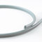 Eutras KSO4004 Kantenschutz Kantenschutzleiste mit 0,4-1,5 mm, schwarz, 3 m, silber, 2046