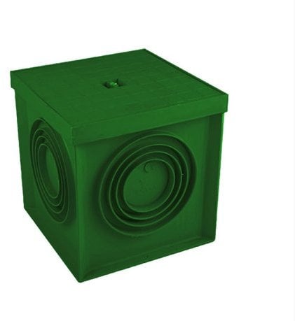 POZZETTO+COPERCHIO VERDE 30X30